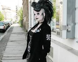 Image of Deathrock Goth style fashion