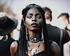 Image of Tribal Goth style fashion