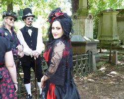 Image of Classic Goth style fashion