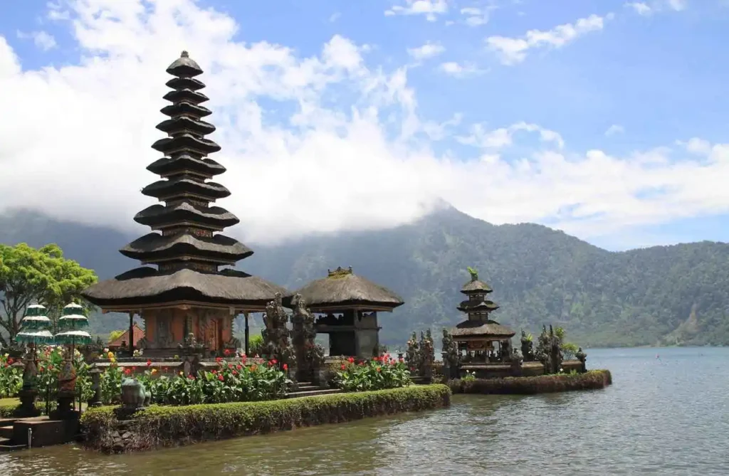 Bali temple view