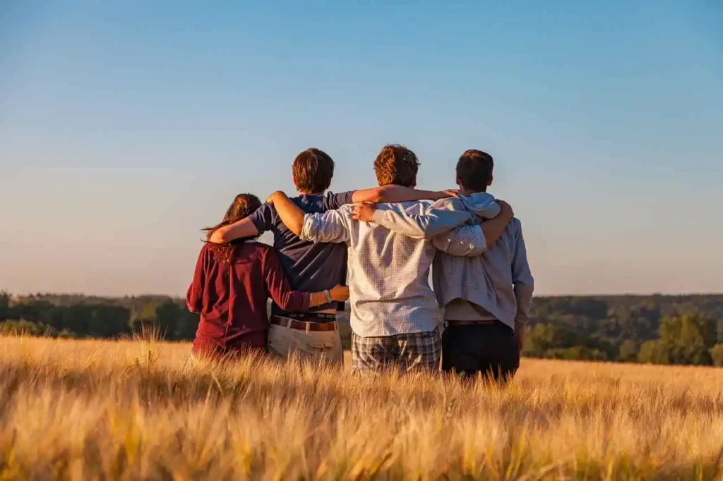 Group of young people