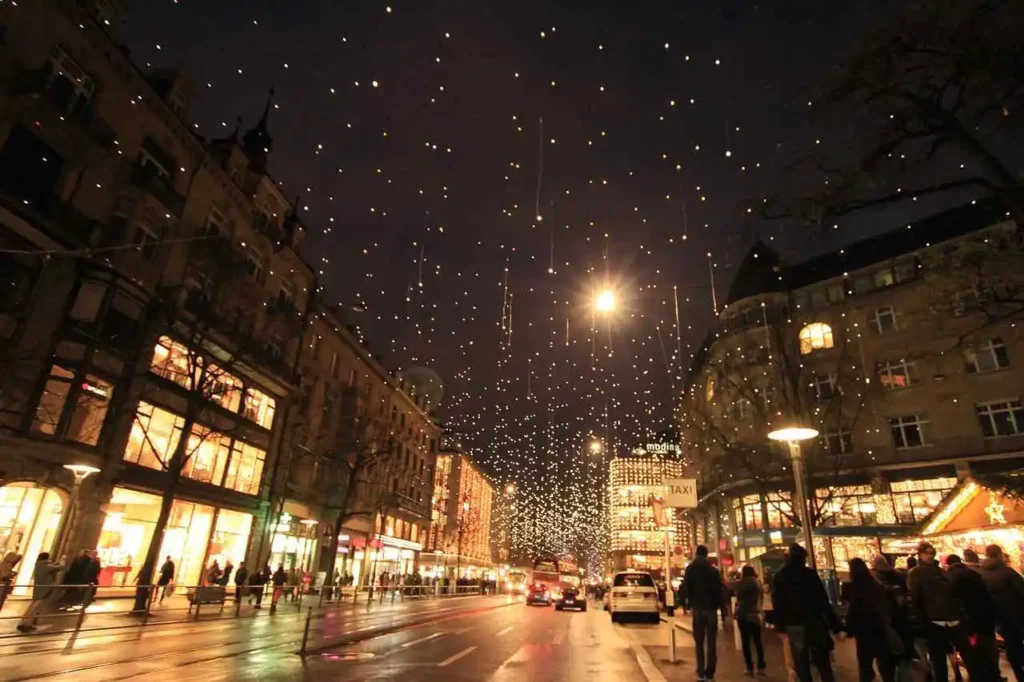 Zurich during christmas